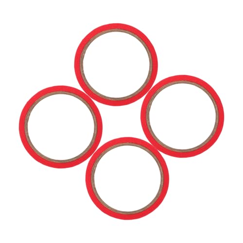 Operitacx Klebeband für Kleidung 4 Rollen Rotes Abdeckband Von Hand Abreißbares Papierband für Schneiderpuppen und Druckplatten Operitacx Klebeband für Kleidung 4 Rollen Rotes Abdeckband Von Hand Abreißbares Papierband für Schneiderpuppen und Druckplatten von Operitacx