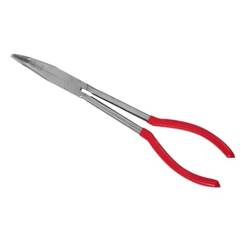 Operitacx Kohlenstoffstahl Zange Mit Gebogener Spitze Mini-drahtbiegezange Für Schmuck Tiegelwerkzeug Mit Großer Reichweite Spitzzange Für Schmelzarbeiten Präzisionswerkzeug Für Operitacx Kohlenstoffstahl Zange Mit Gebogener Spitze Mini-drahtbiegezange Für Schmuck Tiegelwerkzeug Mit Großer Reichweite Spitzzange Für Schmelzarbeiten Präzisionswerkzeug Für von Operitacx