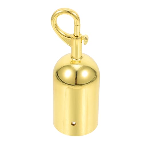 Operitacx Kordelende Stopper mit Haken Kordelkappe für Elegante Absperrung Hotel Club Eingangsbereich Vielseitig Dekorativ und Stabil Goldfarben von Operitacx