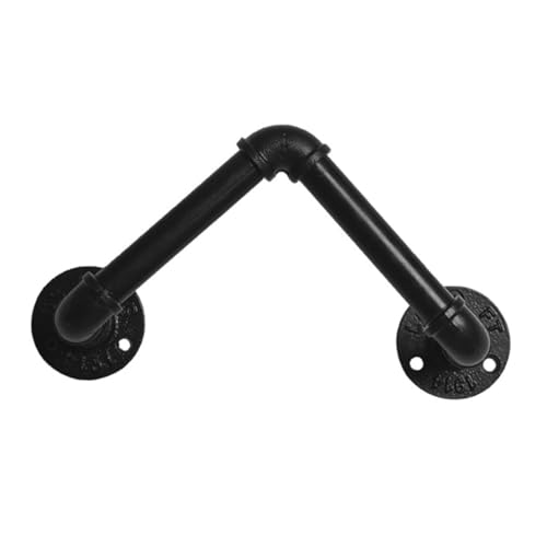 Operitacx Kreativer Industrial Style Weinständer Eisen Schwarz Retro Rotweinständer für Wohnzimmer Bar Weinkeller Robuste Konstruktion Vielseitig Einsetzbar für Stilvolle Ihrem Zuhause von Operitacx