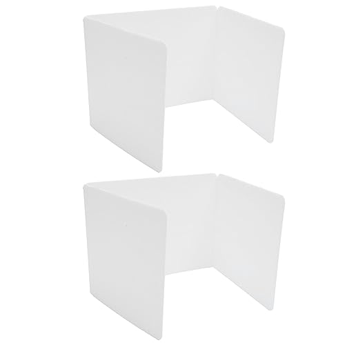 Operitacx Kunststoffplatte 2 Stück Schreibtisch-Trennwände Für Sichtschutztafeln Kunststoff-Studien-Carrel-Trennwand Pappe Klassenzimmer-Ordner Für Lehrer-Lerntests Tragbarer Bildschirm Operitacx Kunststoffplatte 2 Stück Schreibtisch-Trennwände Für Sichtschutztafeln Kunststoff-Studien-Carrel-Trennwand Pappe Klassenzimmer-Ordner Für Lehrer-Lerntests Tragbarer Bildschirm von Operitacx