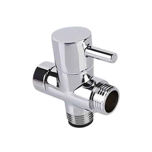 Operitacx Kupfer Drei wege Duscharm Umschaltventil mit Chromoberfläche Robustes Explosionsgeschütztes Badezimmer Zubehör Einfache Installation Langlebiger Duschkopf Adapter für Badarmaturen Operitacx Kupfer Drei wege Duscharm Umschaltventil mit Chromoberfläche Robustes Explosionsgeschütztes Badezimmer Zubehör Einfache Installation Langlebiger Duschkopf Adapter für Badarmaturen von Operitacx