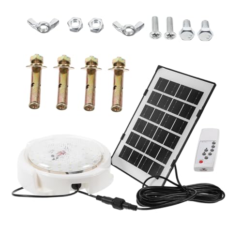 Operitacx LED Solar Wandlampe mit Fernbedienung für und Außen Wasserdichter Kabelanschluss für Garten Camping und Notbeleuchtung Operitacx LED Solar Wandlampe mit Fernbedienung für und Außen Wasserdichter Kabelanschluss für Garten Camping und Notbeleuchtung von Operitacx