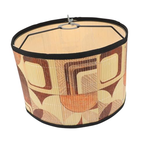 Operitacx Lampenschirm Handgefertigt Abstraktes Vintage Design Natürlicher Lampenschirm für Tischleuchte Warmes Licht Dekorative Leuchte für Wohnzimmer und Schlafzimmer Operitacx Lampenschirm Handgefertigt Abstraktes Vintage Design Natürlicher Lampenschirm für Tischleuchte Warmes Licht Dekorative Leuchte für Wohnzimmer und Schlafzimmer von Operitacx