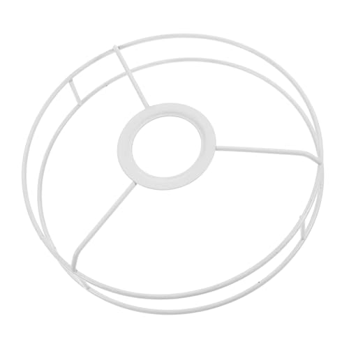 Operitacx Lampenschirm Rahmen DIY Lampenschirmhalter für Pendelleuchten Runder Lampenschirm Adapterring Langlebig und Leicht zu Reinigen von Operitacx
