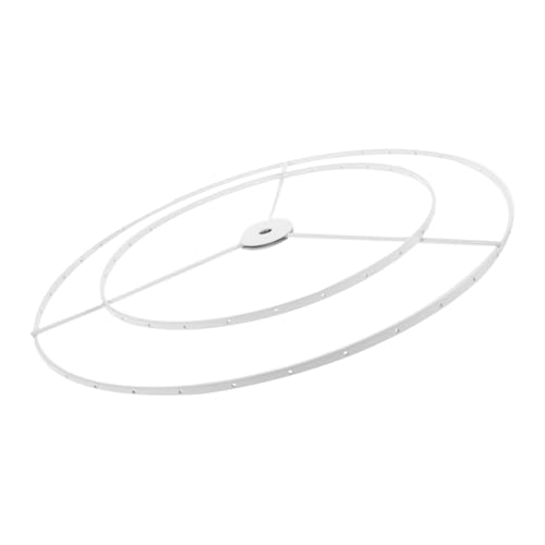 Operitacx Lampenschirm Rahmen Eisen Durchmesser Doppelter DIY Lampenhalter für Kristallleuchter Tischleuchte Eleganter Abnehmbarer Lampenrahmen Vielseitig für Wohnzimmer Schlafzimmer Operitacx Lampenschirm Rahmen Eisen Durchmesser Doppelter DIY Lampenhalter für Kristallleuchter Tischleuchte Eleganter Abnehmbarer Lampenrahmen Vielseitig für Wohnzimmer Schlafzimmer von Operitacx