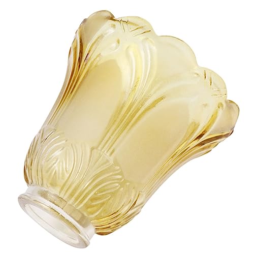 Operitacx Lampenschirm Transparent Goldfarben Ersatz Lampenschirm für Tisch und Deckenleuchten Langlebiger Glaslampenabdeckung für Wohnzimmer Schlafzimmer Romantische Lichtverteilung Einfach Operitacx Lampenschirm Transparent Goldfarben Ersatz Lampenschirm für Tisch und Deckenleuchten Langlebiger Glaslampenabdeckung für Wohnzimmer Schlafzimmer Romantische Lichtverteilung Einfach von Operitacx