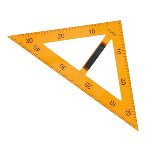 Operitacx Lehrdreieck mit Abnehmbarem Griff Magnetisches Werkzeug für Lehrer für Unterricht und Geometrische Visualisierung von Operitacx