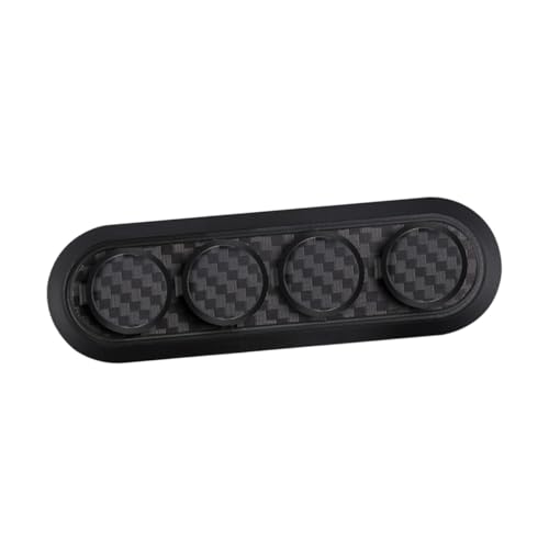Operitacx Magnetischer Kabelhalter Carbon Fiber Oberfläche Kabelmanagement Clips USB Kabel Organizer für Schreibtisch Auto Büro Multifunktional Langlebig Selbstklebend Flexibel von Operitacx