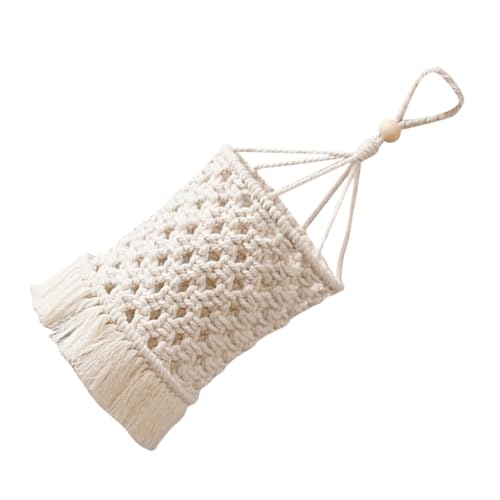 Operitacx Makramee Lampenschirm Hängend Boho Pendelleuchte Handgefertigt Baumwollseil Lampenschirm Schlafzimmer Küche Dekoration Wohnzimmer Flur Langlebig und Stilvoll Operitacx Makramee Lampenschirm Hängend Boho Pendelleuchte Handgefertigt Baumwollseil Lampenschirm Schlafzimmer Küche Dekoration Wohnzimmer Flur Langlebig und Stilvoll von Operitacx