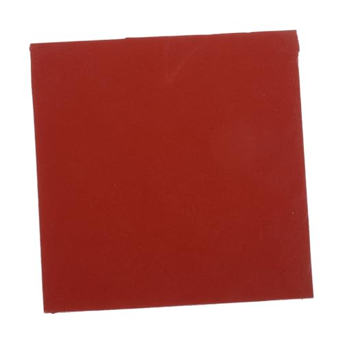 Operitacx Maschinenpad Wärmeübertragungsband Druckpad Kleines Sonnenheizgerät Heizgerät Spezial Linoleum Tischheizgerät Heizgerät Heimheizgerät Presspad Rotes Silikonkautschuk von Operitacx