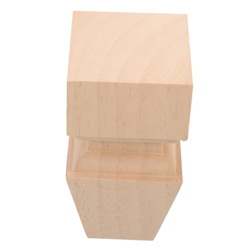 Operitacx Massive Holz Möbelfüße Hohe Ersatzbeine für Stuhl Tisch Sofa Schrank Wohnmöbel Vielseitige Holzfüße für Möbelfüße und Betten von Operitacx