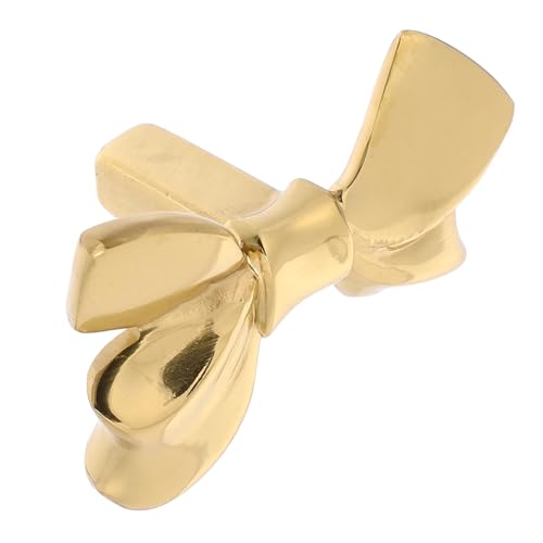 Operitacx Messing Möbelknopf Bowknot Form Kompakter Türgriff Schubladenknauf Für Schrank Kommode Küchenschrank Kleiderschrank Mit Leichtem Design Und Einfachem Griff von Operitacx