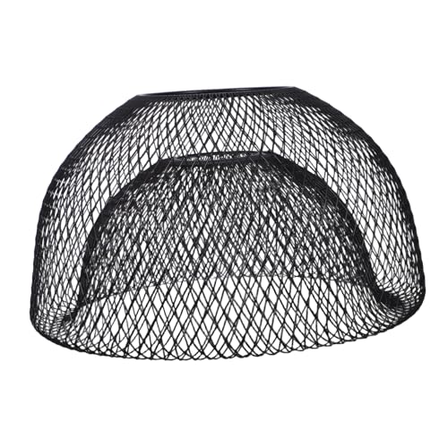 Operitacx Metal Wire Lampshade Doppel-layer Loch Durchmesser Fassung Hängend Wandmontage Raumsparend Rostfreier Vogelhaus Design Industriestil Deckenleuchte Schlafzimmer Wohnzimmer Esszimmer von Operitacx
