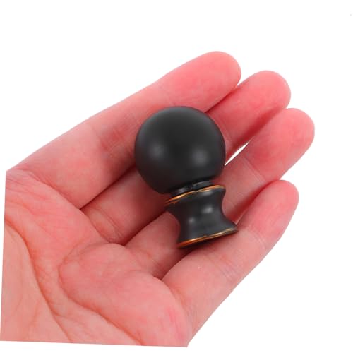 Operitacx Metall Lampenschirm Endstück Dekorativer Lampenknopf Robust Tischlampe Zubehör Installieren Passend für Lampenschirme von Operitacx