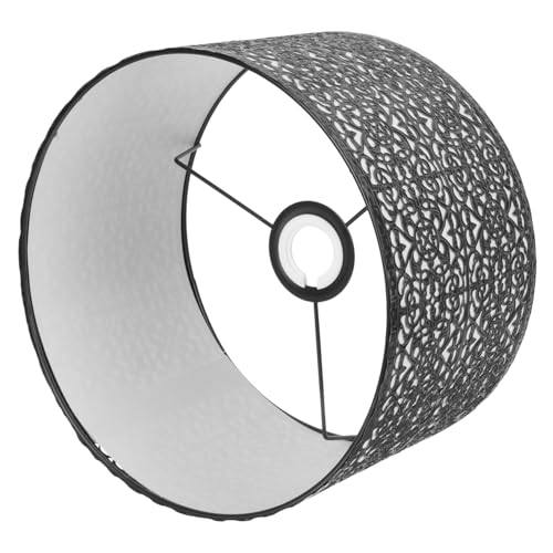 Operitacx Metall Lampenschirm Ersatz Lampenabdeckung Hohlmuster Vintage Design für Tischlampe Wandlampe Stehlampe Quadratischer Lampenschirm für Zuhause und Hotel Installieren von Operitacx
