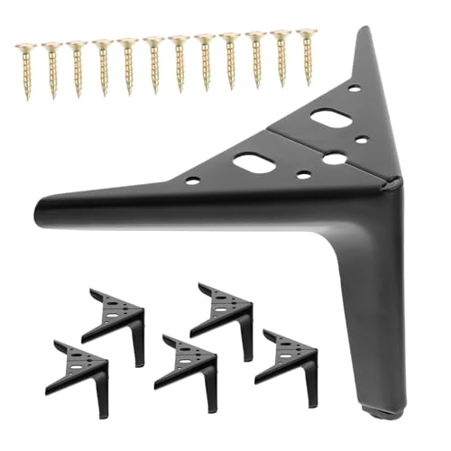 Operitacx Metall Möbelfüße Langlebige Sofabeine mit Kratzfester Oberfläche Möbelstützfüße für Sofa Schrank Tisch Einfache Montage Modernes Design in Mattschwarz Operitacx Metall Möbelfüße Langlebige Sofabeine mit Kratzfester Oberfläche Möbelstützfüße für Sofa Schrank Tisch Einfache Montage Modernes Design in Mattschwarz von Operitacx