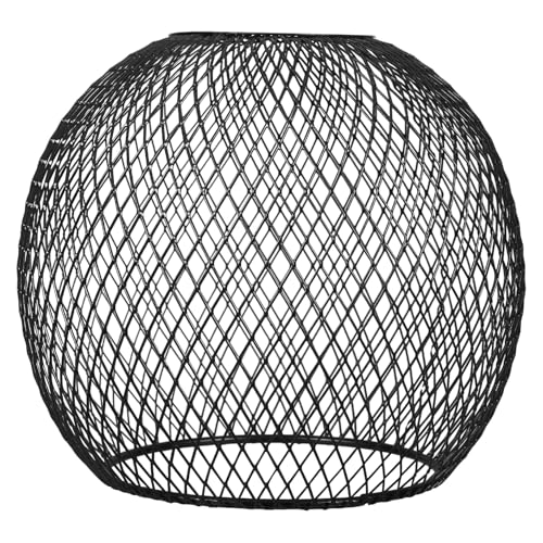 Operitacx Metallkäfig Lampenschirm Vintage Hängeleuchte mit Kugel-mesh Design Robuster Eisendraht Lampenschutz für Pendelleuchte Gleichmäßige Lichtstreuung für Schlafzimmer Wohnzimmer Operitacx Metallkäfig Lampenschirm Vintage Hängeleuchte mit Kugel-mesh Design Robuster Eisendraht Lampenschutz für Pendelleuchte Gleichmäßige Lichtstreuung für Schlafzimmer Wohnzimmer von Operitacx