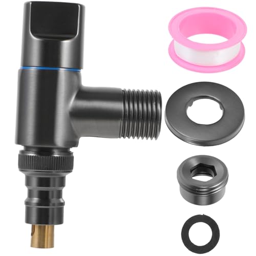 Operitacx Mini Waschmaschine Wasserhahn Multifunktionales Messing Winkelventil für Wasser für Waschmaschinen und Haushaltsbedarf mit Automatischer Stop Funktion und Universeller Operitacx Mini Waschmaschine Wasserhahn Multifunktionales Messing Winkelventil für Wasser für Waschmaschinen und Haushaltsbedarf mit Automatischer Stop Funktion und Universeller von Operitacx