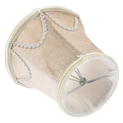 Operitacx Moderner Stoff Lampenschirm Ersatz für Tischlampe Leicht Langlebig Blendfrei Minimalistisches Design Einfache Montage Dekorativer Lampenschirm für Schreibtisch Nachttischleuchten von Operitacx