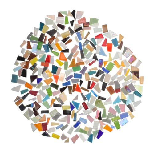 Operitacx Mosaiksteine für Bastelprojekte Bunte Glasstücke Unregelmäßige Formen für DIY Vielseitig Einsetzbar Mehr für Erwachsene und Anfänger Operitacx Mosaiksteine für Bastelprojekte Bunte Glasstücke Unregelmäßige Formen für DIY Vielseitig Einsetzbar Mehr für Erwachsene und Anfänger von Operitacx