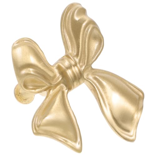 Operitacx Multi Function Bowknot Knob Massivem Messing Dekorativer Möbelgriff für Schränke Kommoden und Installieren Elegantes Design für Stilvolle Inneneinrichtungen Operitacx Multi Function Bowknot Knob Massivem Messing Dekorativer Möbelgriff für Schränke Kommoden und Installieren Elegantes Design für Stilvolle Inneneinrichtungen von Operitacx
