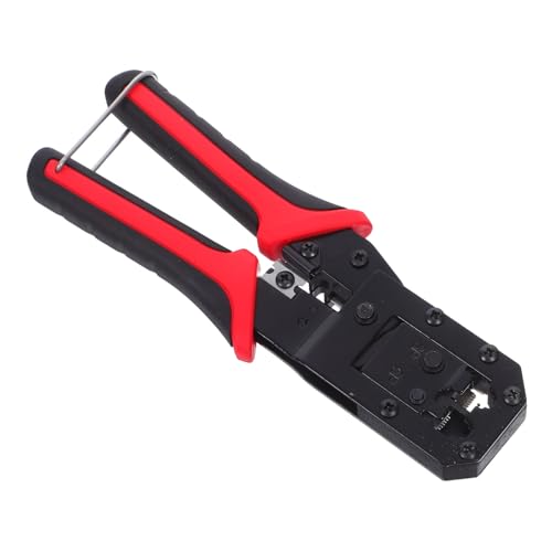 Operitacx Multifunktionaler Crimpzangen Abisolier Schneidefunktion Langlebige Elektrozange für Kabelinstallation Verdrahtung und Telefonleitung Wartung Operitacx Multifunktionaler Crimpzangen Abisolier Schneidefunktion Langlebige Elektrozange für Kabelinstallation Verdrahtung und Telefonleitung Wartung von Operitacx