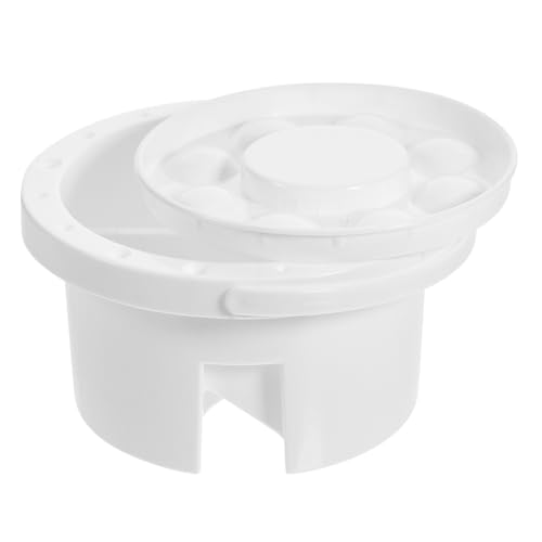 Operitacx Multifunktionaler Wasserbehälter Pinselreiniger und Farbpalette Tragbarer Pinselhalter für Schule und Malerei Leicht Platzsparend Wiederverwendbar für Künstler und Anfänger Operitacx Multifunktionaler Wasserbehälter Pinselreiniger und Farbpalette Tragbarer Pinselhalter für Schule und Malerei Leicht Platzsparend Wiederverwendbar für Künstler und Anfänger von Operitacx