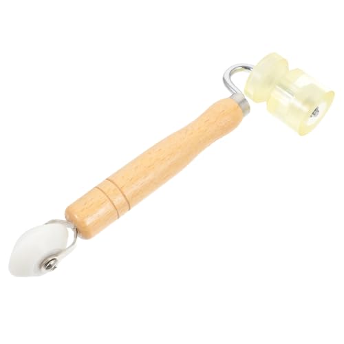 Operitacx Nahtroller mit Holzgriff Zweifach Lagerndes Tapetenwalzen Tool für Schnelle Präzise Wanddekor Verlegung Vielseitig für Vinyl Folie und Autodämmung Handlich und Robust Operitacx Nahtroller mit Holzgriff Zweifach Lagerndes Tapetenwalzen Tool für Schnelle Präzise Wanddekor Verlegung Vielseitig für Vinyl Folie und Autodämmung Handlich und Robust von Operitacx