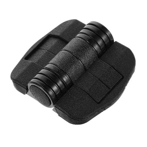 Operitacx Nylon Türscharnier Schwarz mit Schraubenlöchern Langlebig und Praktisch für Möbel und Türen Stabile Befestigung Möbelbeschläge von Operitacx