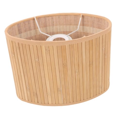 Operitacx Ovaler Holz Lampenschirm mit Stofffutter Handgefertigt Großes Gewebtes Lampenschirm Design Einfacher Aufbau Geeignet als Rustikaler Tischlampenschirm für Restaurant und Wohnräume Operitacx Ovaler Holz Lampenschirm mit Stofffutter Handgefertigt Großes Gewebtes Lampenschirm Design Einfacher Aufbau Geeignet als Rustikaler Tischlampenschirm für Restaurant und Wohnräume von Operitacx