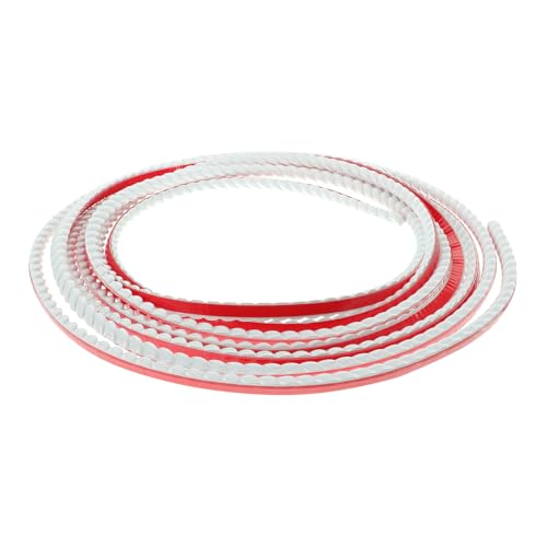 Operitacx PVC Selbstklebende Zierleiste Weiß Weichsockelleiste Flexible Kunststoffleisten Für Deckenverzierung Innen Und Außen Operitacx PVC Selbstklebende Zierleiste Weiß Weichsockelleiste Flexible Kunststoffleisten Für Deckenverzierung Innen Und Außen von Operitacx