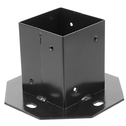 Operitacx Post Base Protector für Briefkastenhalterung Metallpfostenträger für Geländer Zaun und Garten Leicht Stabil und Installieren von Operitacx
