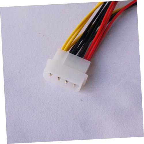 Operitacx Pwm Lüfter Splitter Verlängerungskabel Verteiler für PC Gehäuse Mainboard Fan Kabel zur Parallelen Temperatursteuerung von Operitacx