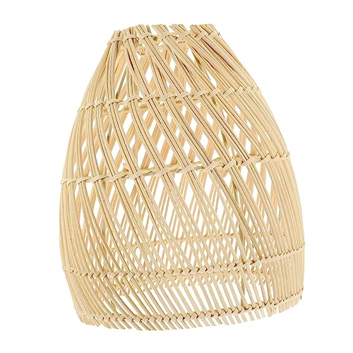 Operitacx Rattan Pendelleuchten Lampenschirm Ersatz Handgefertigter Lampenschirm für Wohnzimmer Restaurant und Balkon Øcm für Gemütliche Operitacx Rattan Pendelleuchten Lampenschirm Ersatz Handgefertigter Lampenschirm für Wohnzimmer Restaurant und Balkon Øcm für Gemütliche von Operitacx