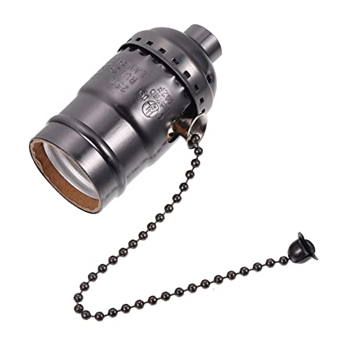 Operitacx Retro Lampenfassung Aluminium mit Zugschalter Vintage Lampenhalter für Industrielle Deckenleuchten Robust und für Zuhause Operitacx Retro Lampenfassung Aluminium mit Zugschalter Vintage Lampenhalter für Industrielle Deckenleuchten Robust und für Zuhause von Operitacx