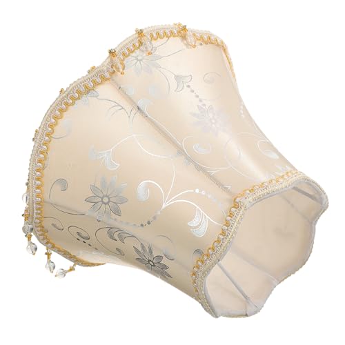Operitacx Retro Tischlampenschirm Lampenabdeckung Vintage Nachttischleuchte Dekorative Lampe für Schlafzimmer Wohnzimmer von Operitacx