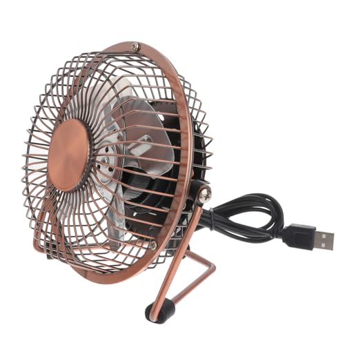 Operitacx Retro USB -Fan USB-Lüfter Schreibtischlüfter Desktop-Lüfter von Operitacx