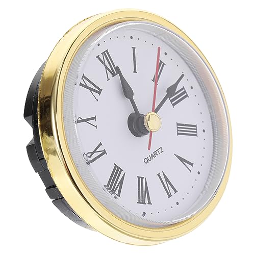 Operitacx Retro Uhrwerk Einsatz mit Römischen Ziffern Inlay Uhrkopf für DIY Projekte für Wanduhr Büro und Zuhause Kompakt und Langlebig Sichtbarkeit Operitacx Retro Uhrwerk Einsatz mit Römischen Ziffern Inlay Uhrkopf für DIY Projekte für Wanduhr Büro und Zuhause Kompakt und Langlebig Sichtbarkeit von Operitacx