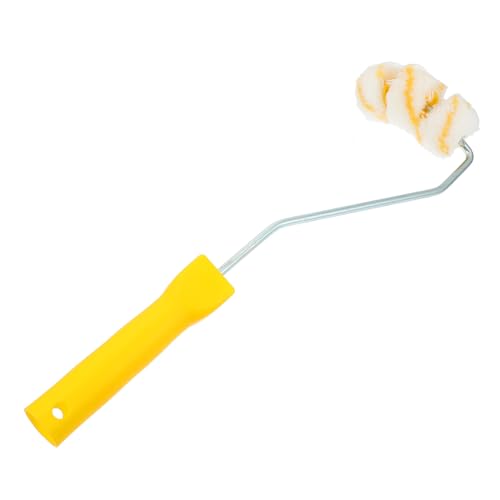 Operitacx Rohrfarbe Farbroller Nachfüllpinsel mit Ergonomischem Griff Langlebiger Malerpinsel für Tropffreies Anstricharbeiten an Rohren Geeignet für Profis und Heimwerker von Operitacx