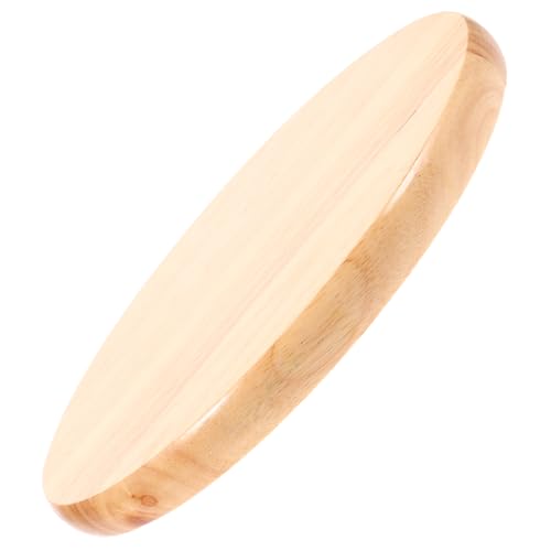 Operitacx Runde Hockerplatte aus massivem Holz Kissen einstellbar Tischsets Barhocker für den Außenbereich Essen stühle Ersatz für den Sitz eines Holzhockers runder ersatzsitzhocker hölzern von Operitacx