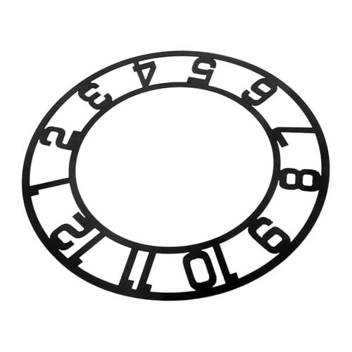 Operitacx Runde Spiegel Wanduhr mit Römischen Zahlen Selbstklebendes Wanddekor Lesbare Große Ziffern Moderner Spiegel für Wohnzimmer Schlafzimmer Büro Hotel Operitacx Runde Spiegel Wanduhr mit Römischen Zahlen Selbstklebendes Wanddekor Lesbare Große Ziffern Moderner Spiegel für Wohnzimmer Schlafzimmer Büro Hotel von Operitacx
