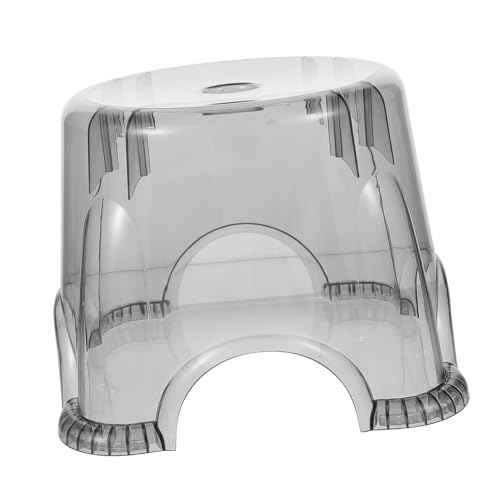 Operitacx Runder Hocker für klein Fußschemel zusammenklappbarer Hocker treten für Erwachsene Stühle Tritthocker niedriger Fußhocker Mini-Hocker kurzer Hocker Acryl-Kunststoff Hellgrau Operitacx Runder Hocker für klein Fußschemel zusammenklappbarer Hocker treten für Erwachsene Stühle Tritthocker niedriger Fußhocker Mini-Hocker kurzer Hocker Acryl-Kunststoff Hellgrau von Operitacx