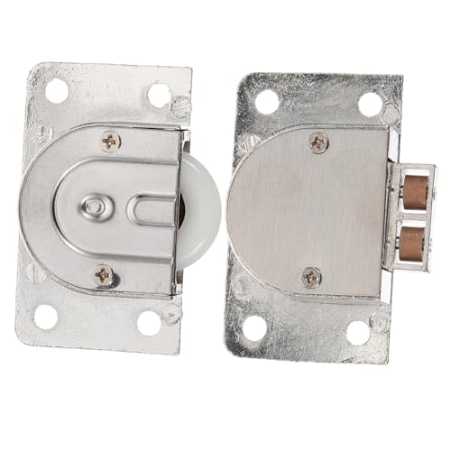 Operitacx Schiebetürrollen Kleiderschrank aus Verstärktem Zinklegierungsmaterial mit Hochwertigem Gleitlager für Geräuschlosen Langlebigen Lauf und Einfache Installation von Operitacx