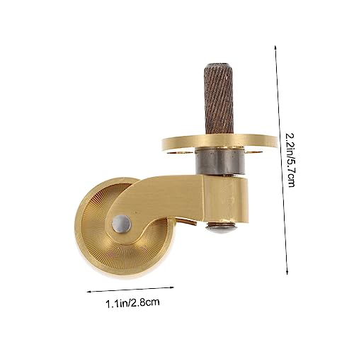 Operitacx Schwere Messing Möbelrolle Drehbar Lenkrolle Für Stühle Möbel Sofas Mit Robuster Verarbeitung Und Einfache Installation Operitacx Schwere Messing Möbelrolle Drehbar Lenkrolle Für Stühle Möbel Sofas Mit Robuster Verarbeitung Und Einfache Installation von Operitacx