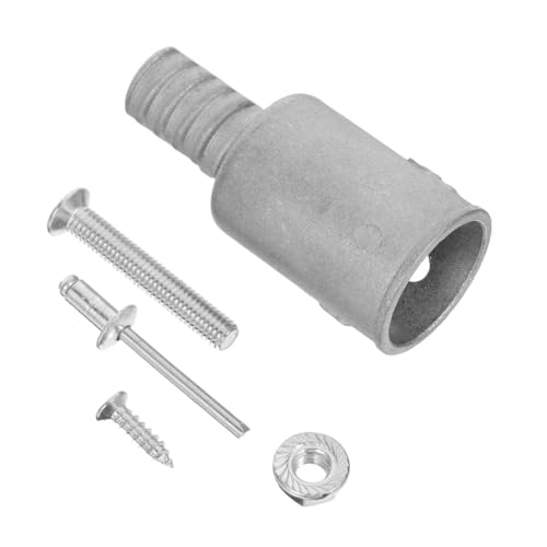 Operitacx Schwerer Metall Adapter für Stangen Gewindeadapter Verlängerungsstück für Besen und Mopphandgriffe Langlebiger Aluminium Verbindungsaufsatz Teiliges Silberfarben Operitacx Schwerer Metall Adapter für Stangen Gewindeadapter Verlängerungsstück für Besen und Mopphandgriffe Langlebiger Aluminium Verbindungsaufsatz Teiliges Silberfarben von Operitacx