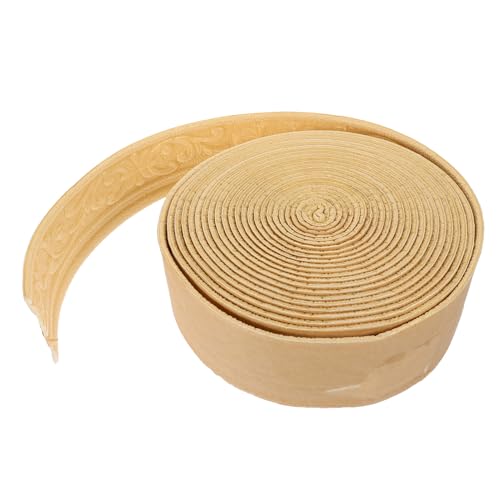 Operitacx Selbstklebende Wandleisten Xpe Schaum Zierleisten mit Goldfarbener Reliefverzierung Flexible Wandkante Abdeckleiste für Wohnraum Dekoration Operitacx Selbstklebende Wandleisten Xpe Schaum Zierleisten mit Goldfarbener Reliefverzierung Flexible Wandkante Abdeckleiste für Wohnraum Dekoration von Operitacx