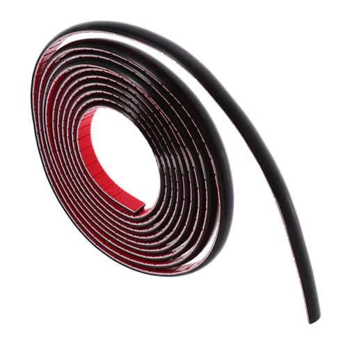 Operitacx Selbstklebende Wasserdichte Wandleiste für Küche und Bad Flexible Anpassbare Dekorleiste für Ecken und Kanten Einfache Montage Schwarze Selbsthaftende Zierleiste für Wand und von Operitacx