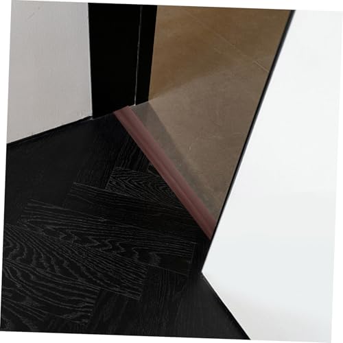 Operitacx Selbstklebender Bodenübergangsstreifen PVC Verschleißfest und Rutschfest Flexible Abschlussleiste für Teppich Laminat und Vinyl Einfache Installation Zuschneidbar Langlebige von Operitacx