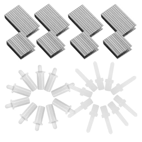 Operitacx Shutter Reparaturset Teilig Kunststoff und Metall Pins Ersatz für Jalousien Fensterläden Möbel Zubehör Einfache Montage Langlebig Robust von Operitacx